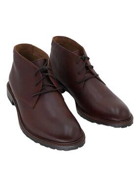 Johnston Murphy Men's Boswel Tan Chukka Boots Full Grain Brown Size 11M